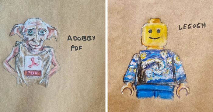 40 Pun-Filled Drawings For My Kids’ Lunch Bags (New Pics)