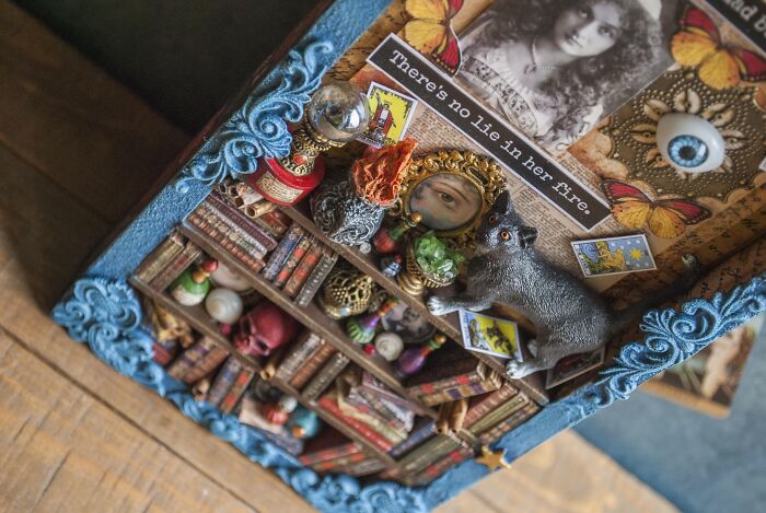 I Made Gypsy Fortune Teller Diorama