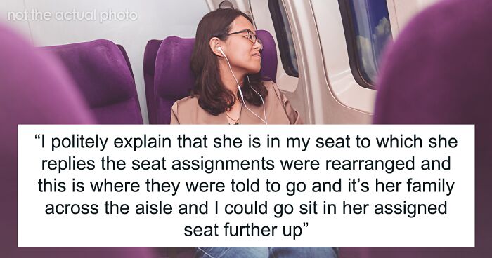 Woman Gets To Aisle Seat Only To Find It Occupied By Lady With Dog, Tells Lady To Get Lost