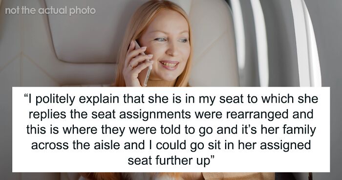 Woman Finds Aisle Seat She Paid For Occupied By Woman And Dog, Elderly Lady Comes To Her Aid