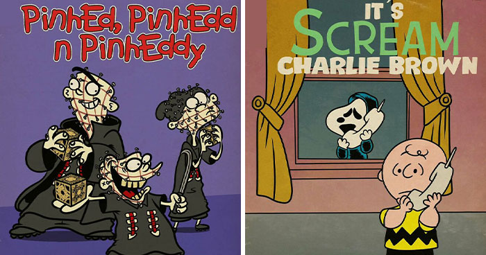 30 Horrifyingly Nostalgic Cartoon Makeovers, By This Artist (New Pics)