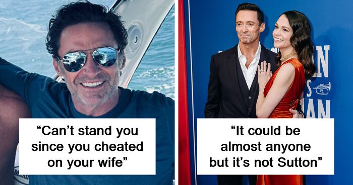 “Good Spy Skills”: Mystery Woman Reflected In Hugh Jackman’s Sunglasses Triggers Speculation