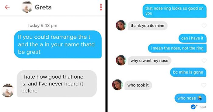 80 Funny And Awkward Things People Have Sent Their Tinder Matches (New Pics)