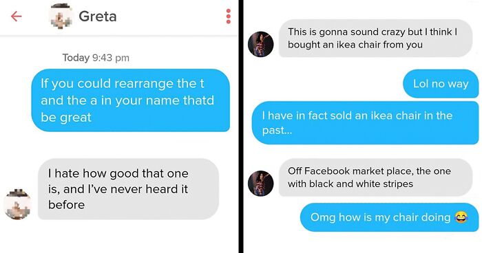 Hilarious And Awkward Tinder Chats That People Just Had To Share Online (New Pics)