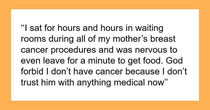 “AITA For Getting Into An Argument With My Husband Because He Left Me During Surgery?”