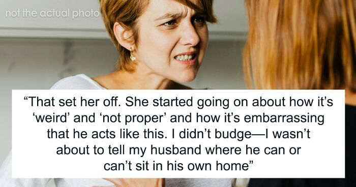 Guy Loves Sitting On The Staircase At Home, His MIL Throws A Fit Over It And Says It's Embarrassing