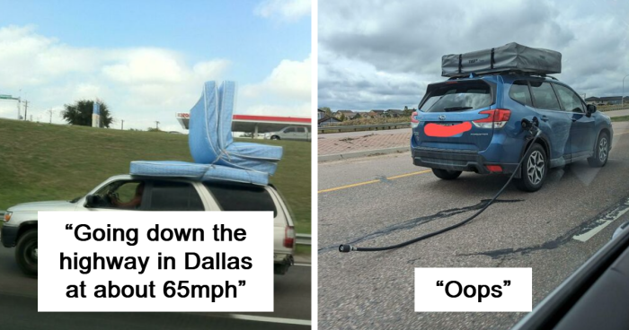 70 Times Drivers Were Left Staring In Pure Disbelief On The Open Road (New Pics)