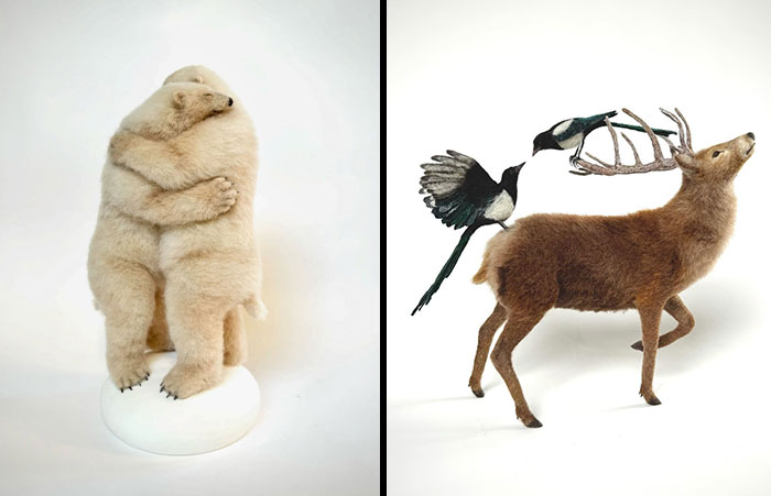 From A Playful Dog To A Wise Owl, This Artist's Needle-Felted Animals Might Make Your Day (30 Pics)