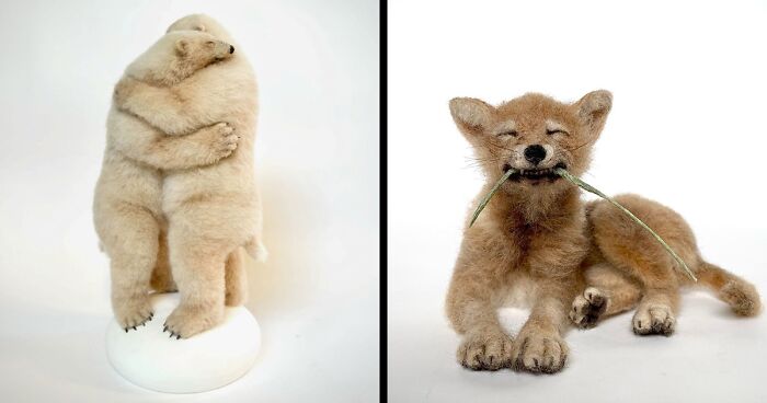 This Artist Brings Animals To Life With Incredible Detail In Needle-Felted Sculptures (30 Pics)