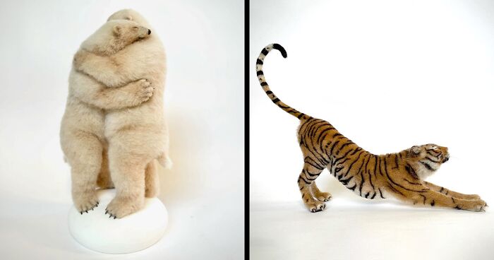 Bringing Animals To Life: 30 Needle-Felted Sculptures By Mikaela Bartlett