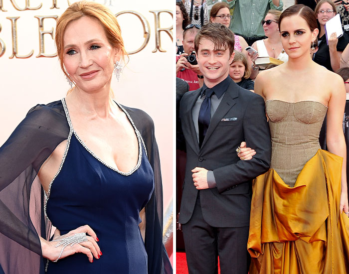 J.K. Rowling's Scathing Message To Daniel Radcliffe And Emma Watson