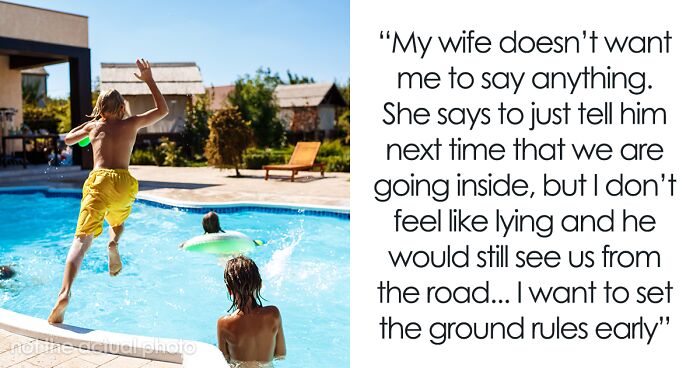 “No Parent, No Pool”: Guy Won’t Play Lifeguard To Entitled Neighbors’ Kids Using His Pool