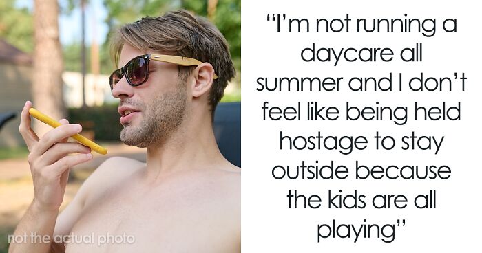 Dad Won’t Be A Hostage To Neighbors’ Kids Using His Pool, Says “No Parent, No Pool”