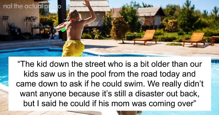 Family’s New Pool Gets Unexpected Visitors As Neighborhood Kids Crash Their Fun, Dad Is Frustrated