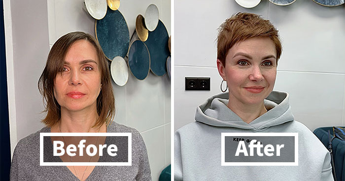 33 Incredible Before-And-After Short Hair Makeovers By This Stylist (New Pics)