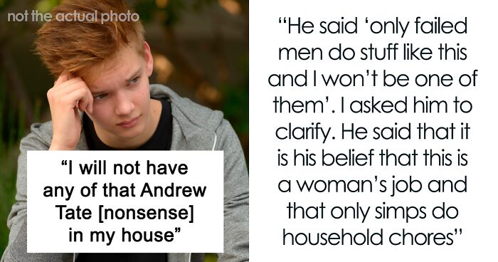 Dad Takes Punishment Seriously After Son Refuses To Learn To Do Chores As It’s A Woman’s Job