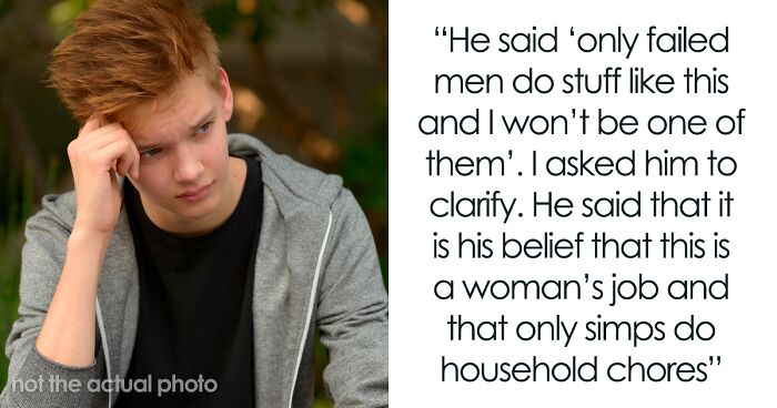 Divorced Parents Team Up To Teach Teen Son A Lesson After He Says ‘Chores Are A Woman's Job’