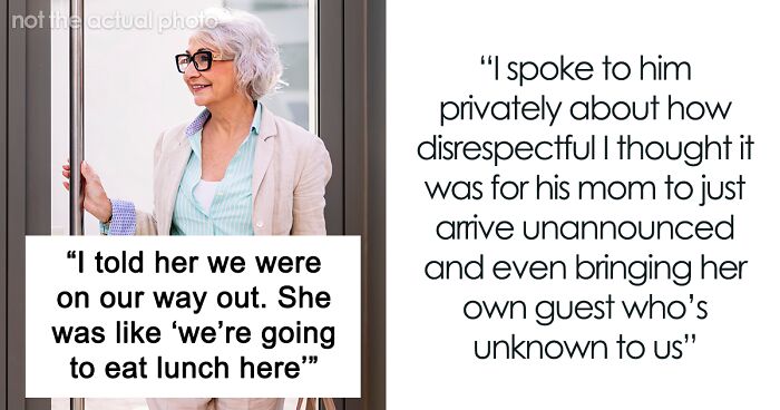 MIL’s Surprise Visit Turns Awkward When She Brings A Stranger, Wife Draws A Line