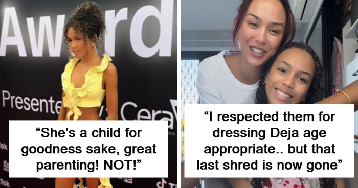 Mom Slammed For Daughter’s “Inappropriate” Outfit At Red Carpet Event: “How Old Is This Child?”