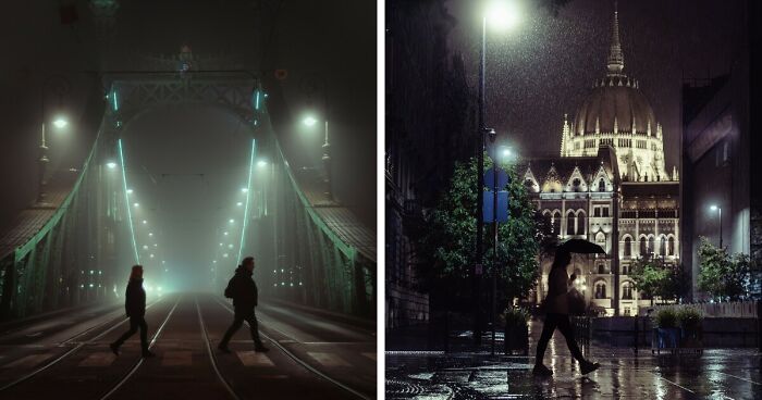 Capturing The Quiet Moments 40 Photos By Jenő Varga That Make You See The City In A New Light