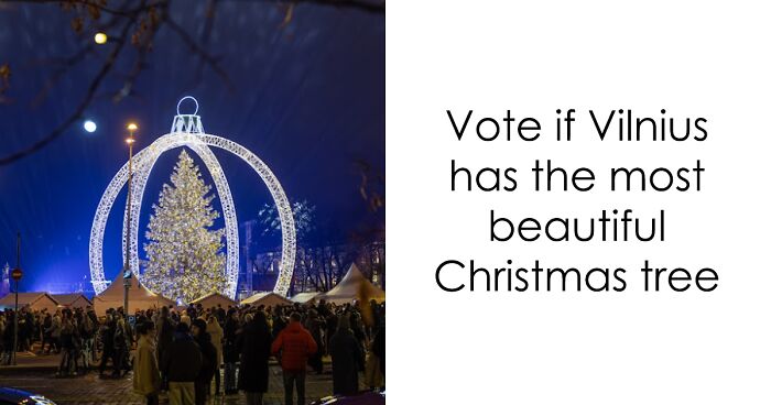 30 Christmas Trees From 30 Cities Around The Globe: Vote And Choose The Most Beautiful One