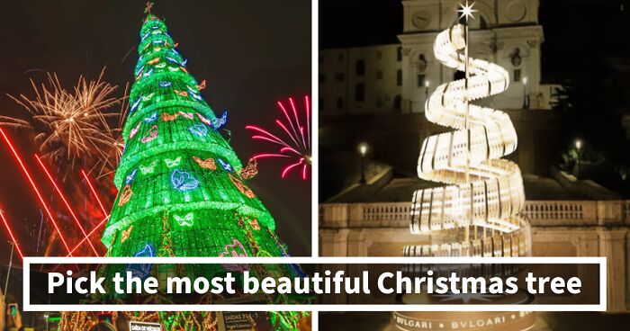 30 Christmas Trees From 30 Cities Around The Globe: Vote And Choose The Most Beautiful One