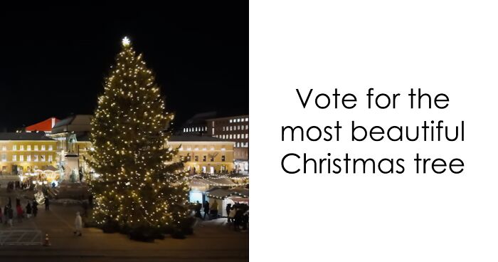 30 Christmas Trees From 30 Cities Around The Globe: Vote And Choose The Most Beautiful One