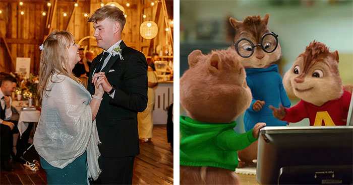 Mom Wants Xmas Alvin And The Chipmunks Song Played For Mother-Son Dance At Wedding, Son Refuses