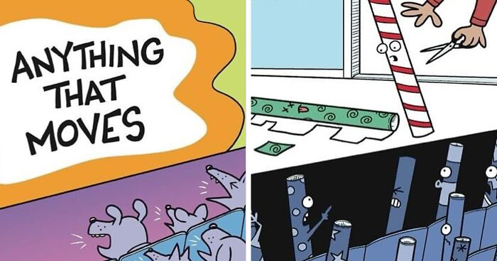 Artist Creates Funny Comics Depicting How Animals And Things Would See Horror Movies (20 New Pics)