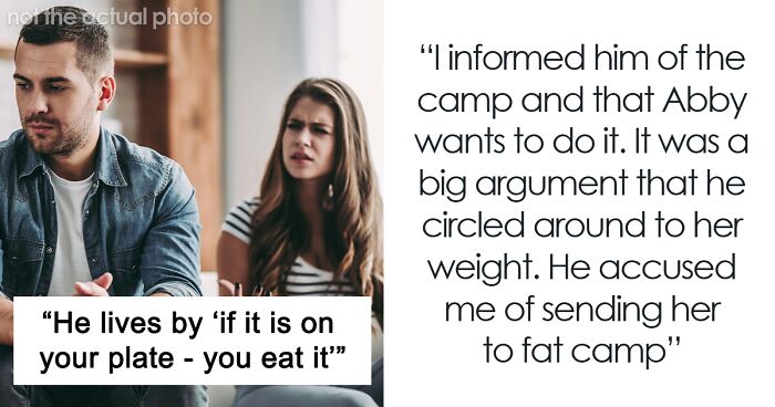 Woman Blames Ex For Daughter’s Weight, Wants To Send Her To A Camp To Help Her Lose It