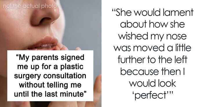 Person Learns A Fun Fact About Their Face After Parents Take Them To See A Plastic Surgeon