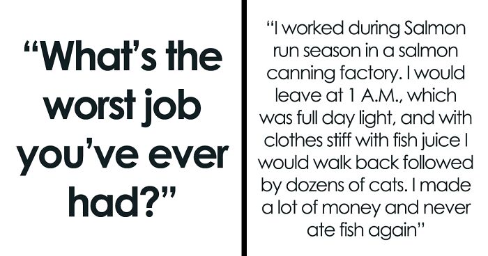 “What’s The Worst Job You’ve Ever Had?”: 32 Folks Share Their Work Horror Stories