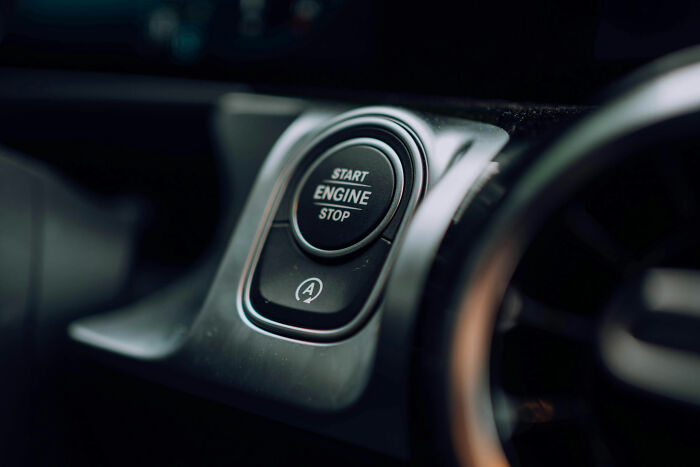 Car engine start-stop button, a frugal feature offering luxury without fortune.