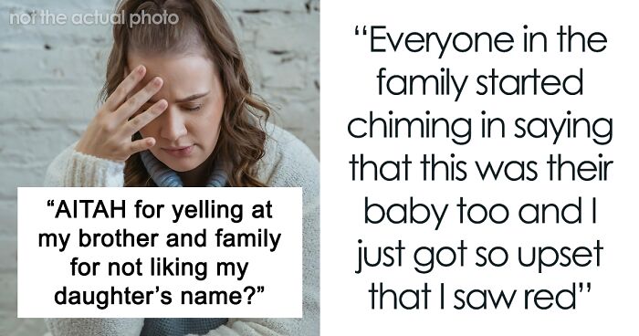 Pregnant Woman Feels Ganged Up On After Family Demands She Change Baby’s Name