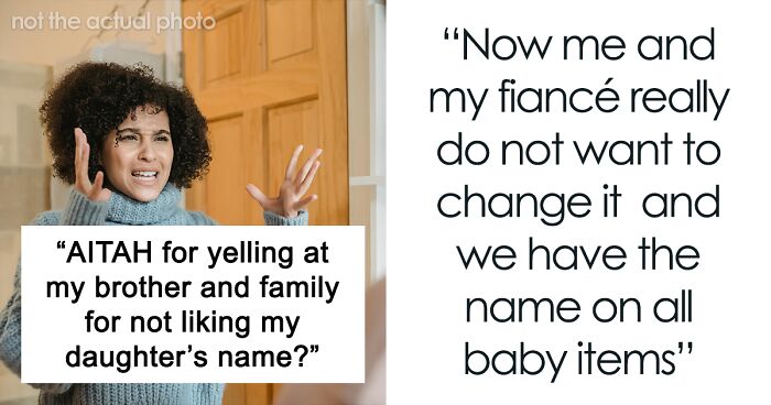 Pregnant Woman Stands Her Ground After Family Demands She Change Her Baby's Name