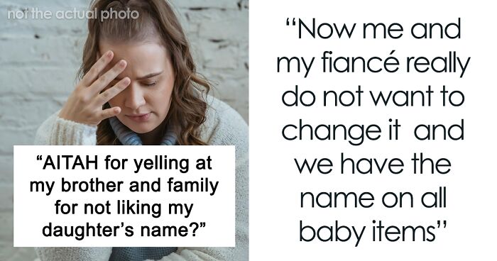 Woman Furious At Family After They Laugh At Her Baby’s Name