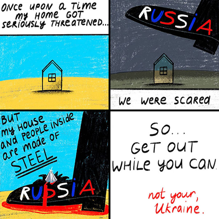 20 Relatable Comics Showing Life In Ukraine During The War By Yulia Vus