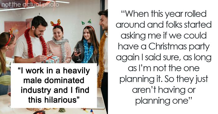 Woman Plans 2-Week Vacation As Colleagues Struggle To Put Together A Christmas Party