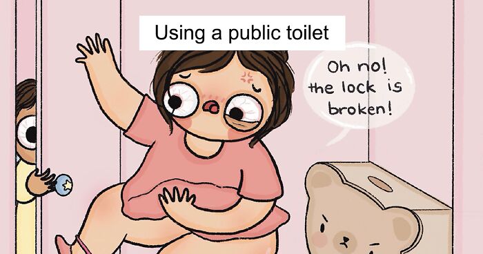 Artist Illustrates All The Struggles She Runs Into In Her Daily Life (21 New Pics)