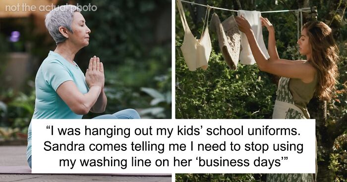 Woman Claims Neighborhood's Zen Disrupted By Sight & Smell Of “Common” Laundry