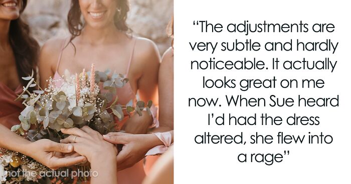 Woman Kicked Out Of Wedding Party For Making Her Dress Slightly More Modest