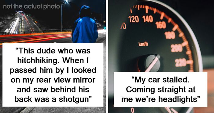 55 People Share The Weirdest Things They’ve Seen Driving At Night