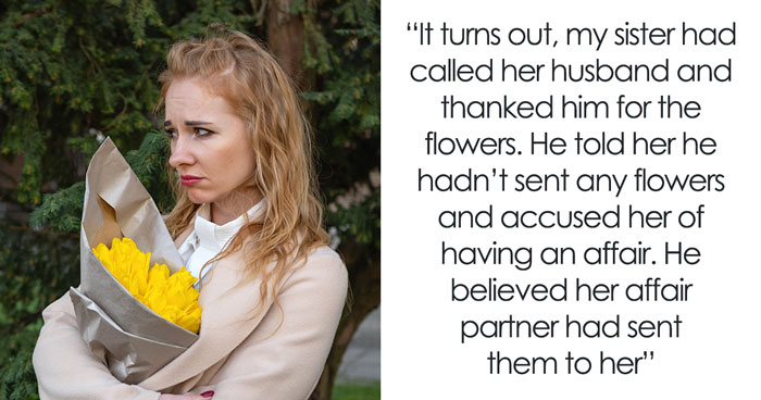 Brother Sends Flowers To Sister, Makes Her Husband Think She’s Cheating, Leads Them To Divorce