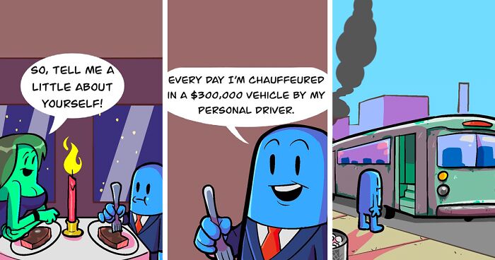 40 Ironic Comics By This Artist For Fans Of Dark Humor