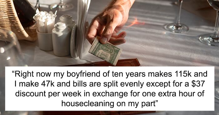 Boyfriend’s $115K Income Doesn’t Budge 50/50 Bills, Leaving Girlfriend Struggling Financially