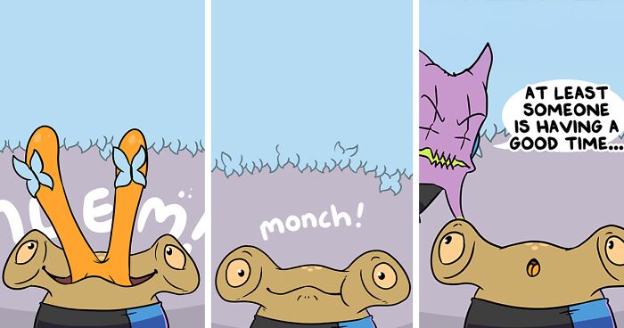 17 New Comics From My “Stars” Series Showcasing Funny Interactions Between Humans And Aliens