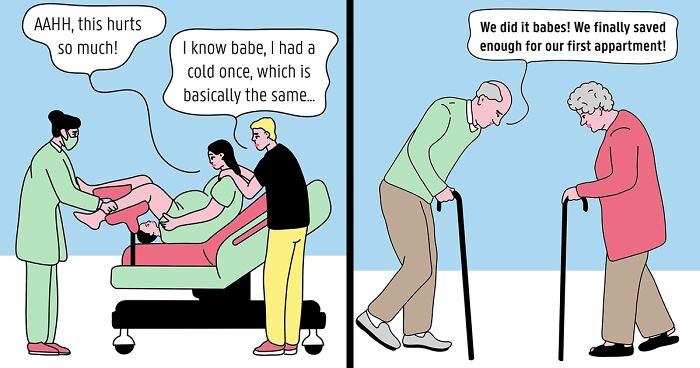 60 Comics That Explore Modern-Day Issues Disguised As Innocent Drawings By This Artist (New Pics)