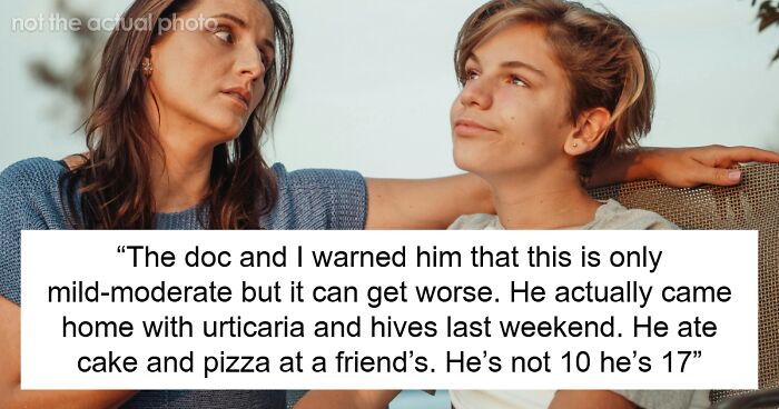 Mom Has Had Enough Of Teen Son Ignoring The Medical Advice On His Health, Considers Giving Up