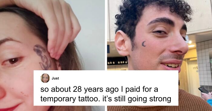 Friends Get “Temporary” Face Tattoos Only To Realize They Won’t Come Off: “I Am Crying OMG”