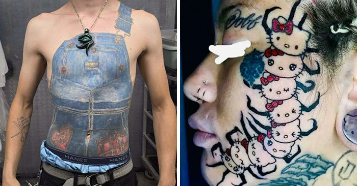 90 People Who Forgot Tattoos Are Permanent And Didn’t Research Their Artist Enough (New Pics)